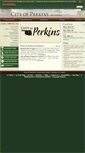 Mobile Screenshot of cityofperkins.net